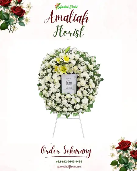 Krans Bunga Duka Rangkapan Jaya